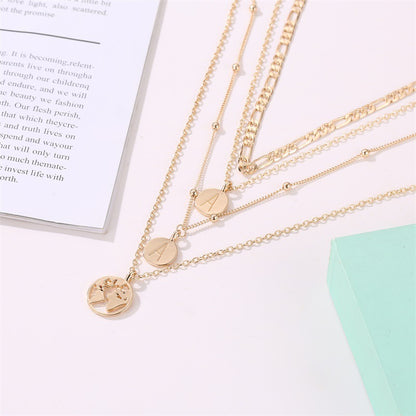 Stellar Vintage Map Necklace