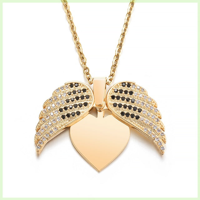 Stellar Heart Initial Necklace