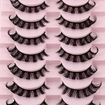 MARSTAR 10 Pairs Russian Strip Lashes