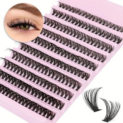 MARSTAR Individual Lashes 8-16mm 200pcs Cluster Lashes